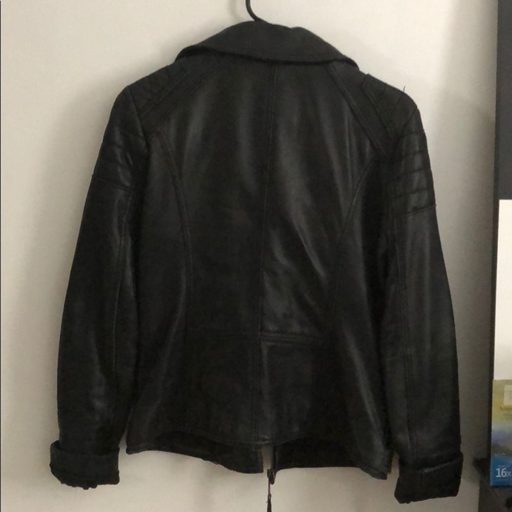 Michael Kors Black Leather Jacket